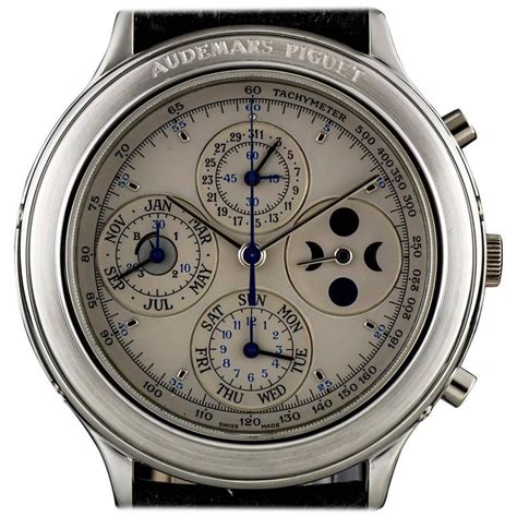 audemars piguet platinum millenary perpetual calendar moonphase chrono|Audemars Piguet Moonphase .